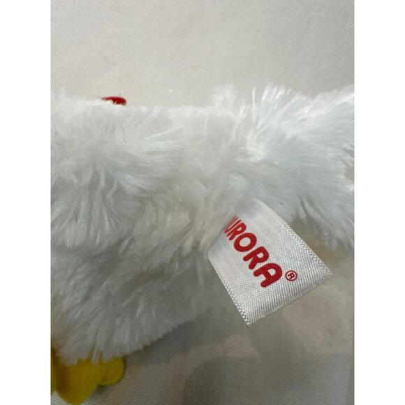 Aurora Flopsie Chicken Plush Toy 6" Farm Stuffed Animal Realistic Classroom - Picture 5 of 5